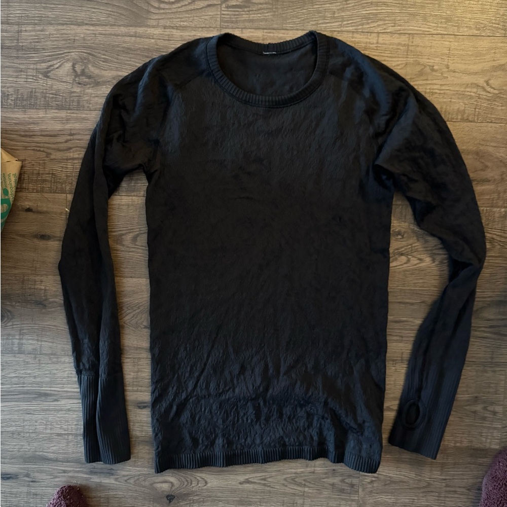 Lululemon Black Long Sleeve Shirt